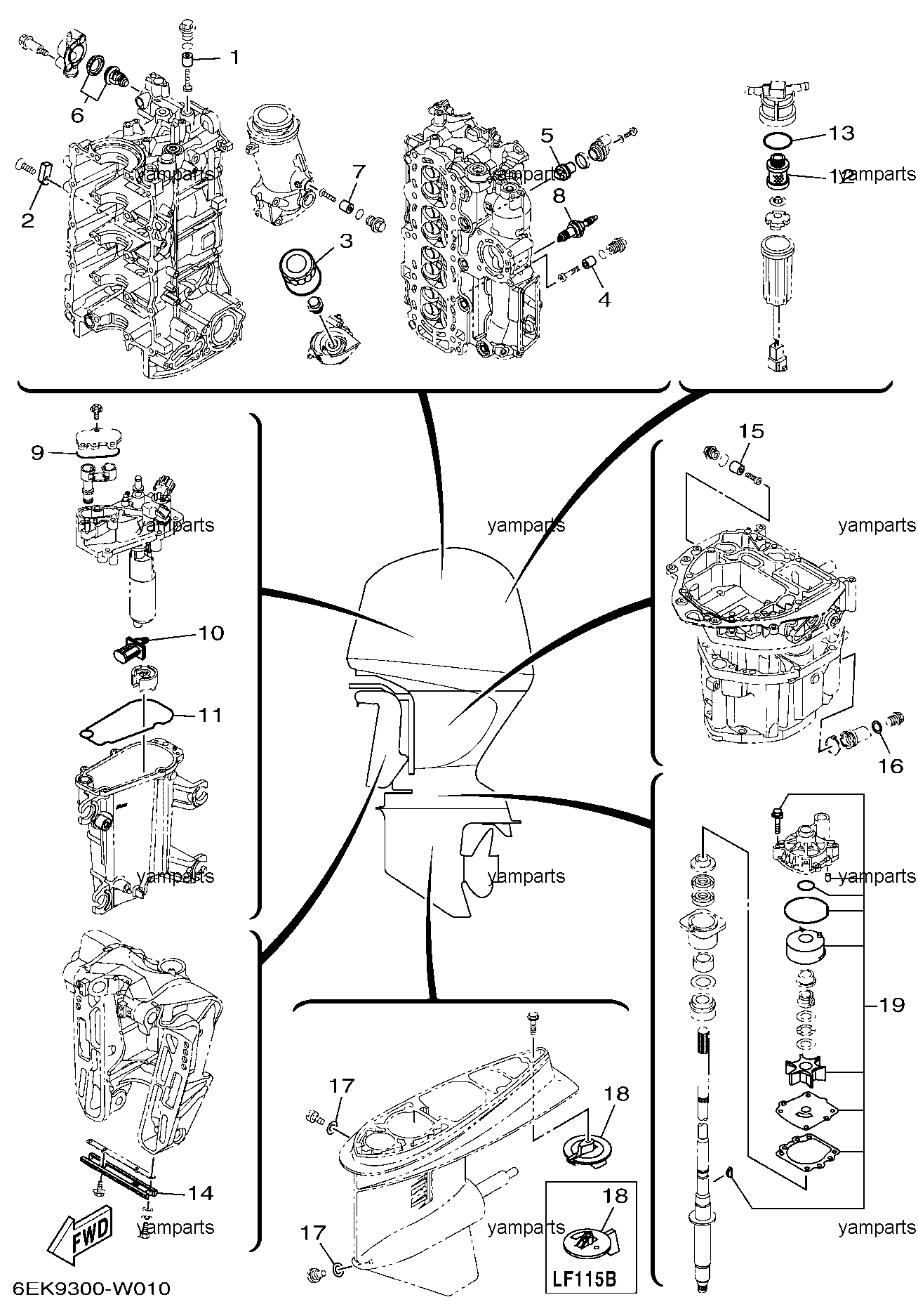 Детали для плановой замены