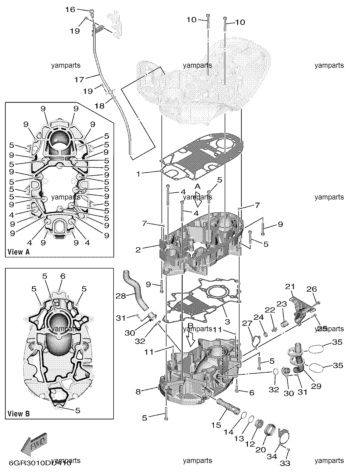 Поддон масляный
