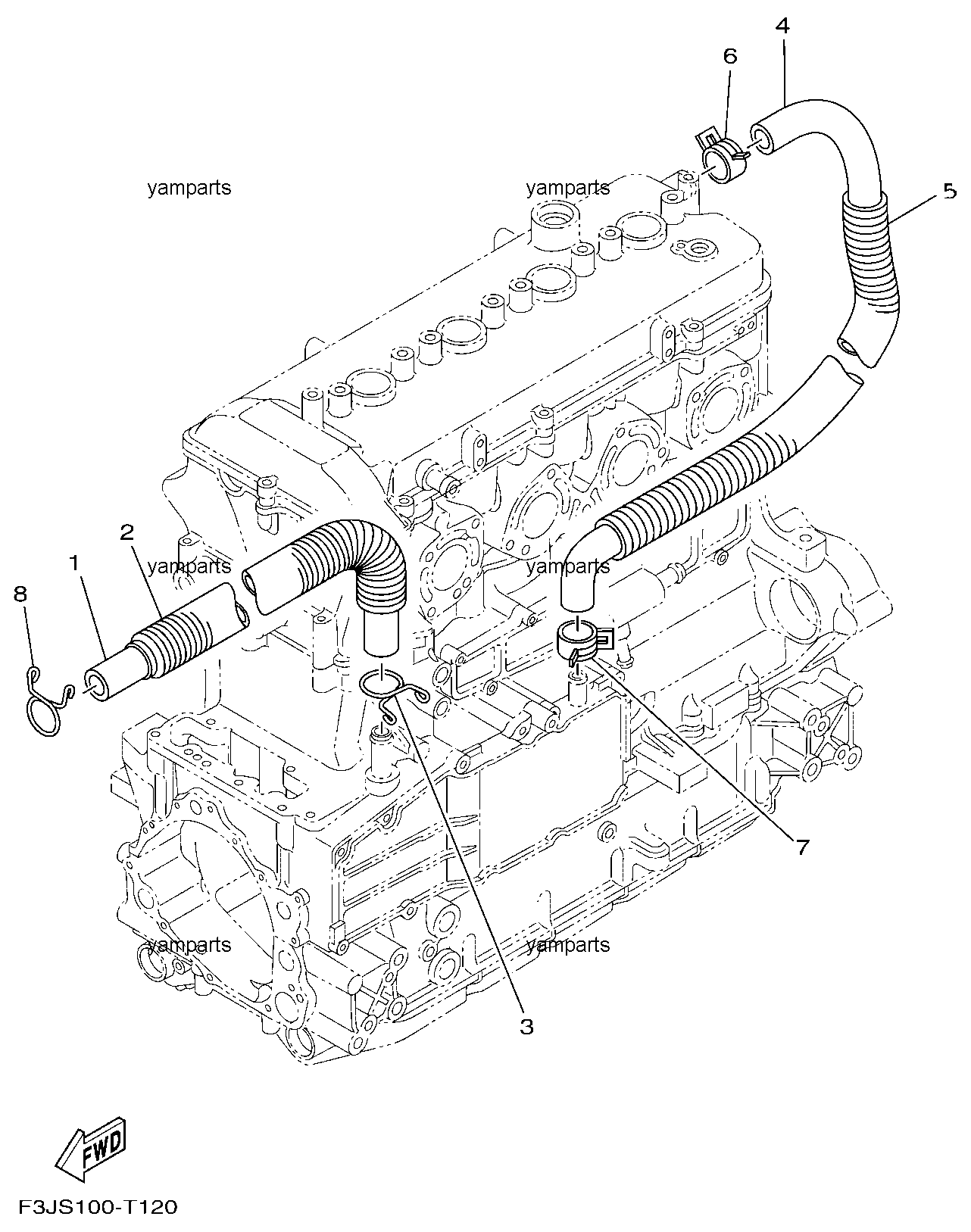 Шланги сапуна