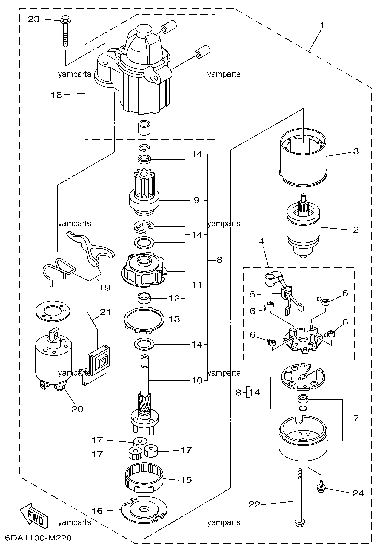 Стартер электрический