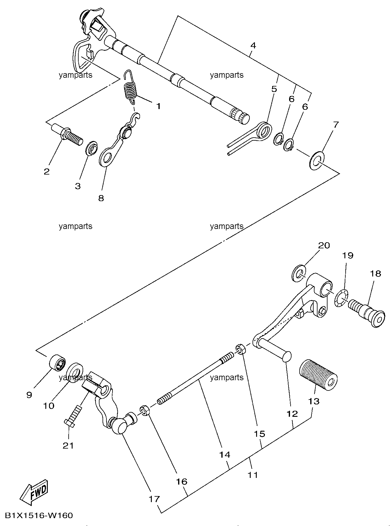 Механизм переключения передач