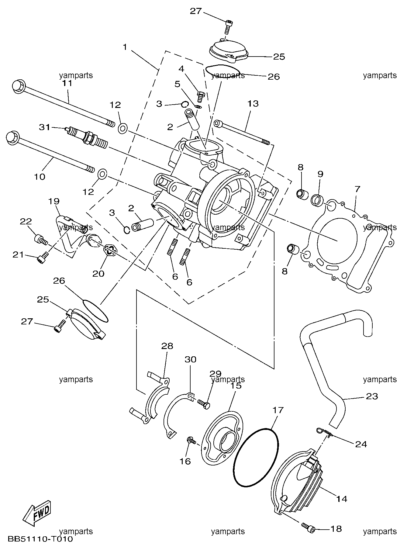 Головка цилиндра
