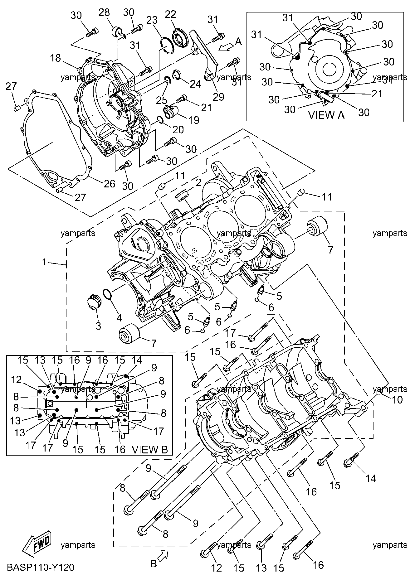Блок цилиндров