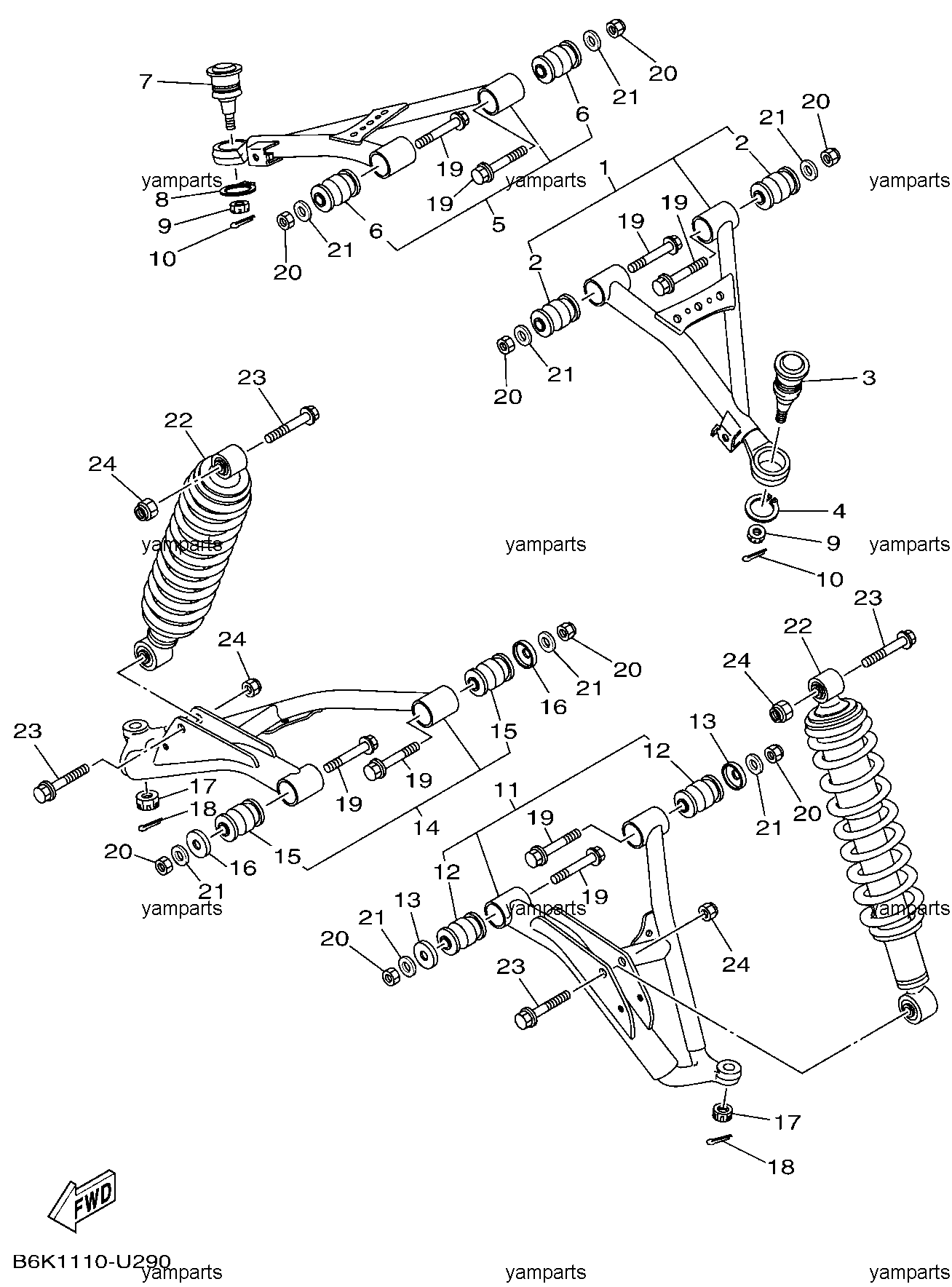 Передняя подвеска