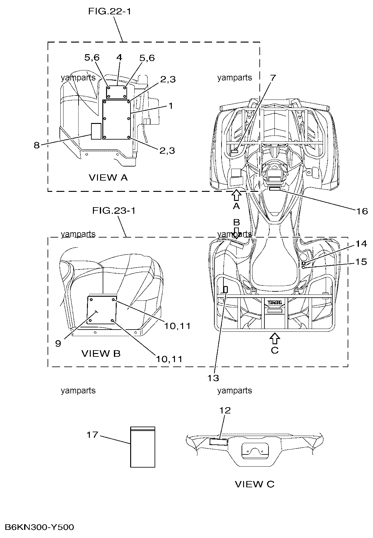 Наклейки предупреждения