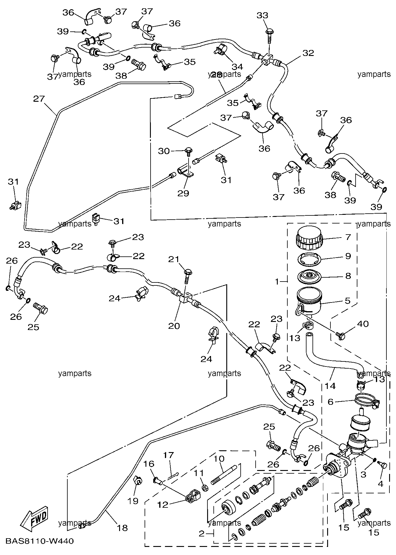 Детали тормозной системы
