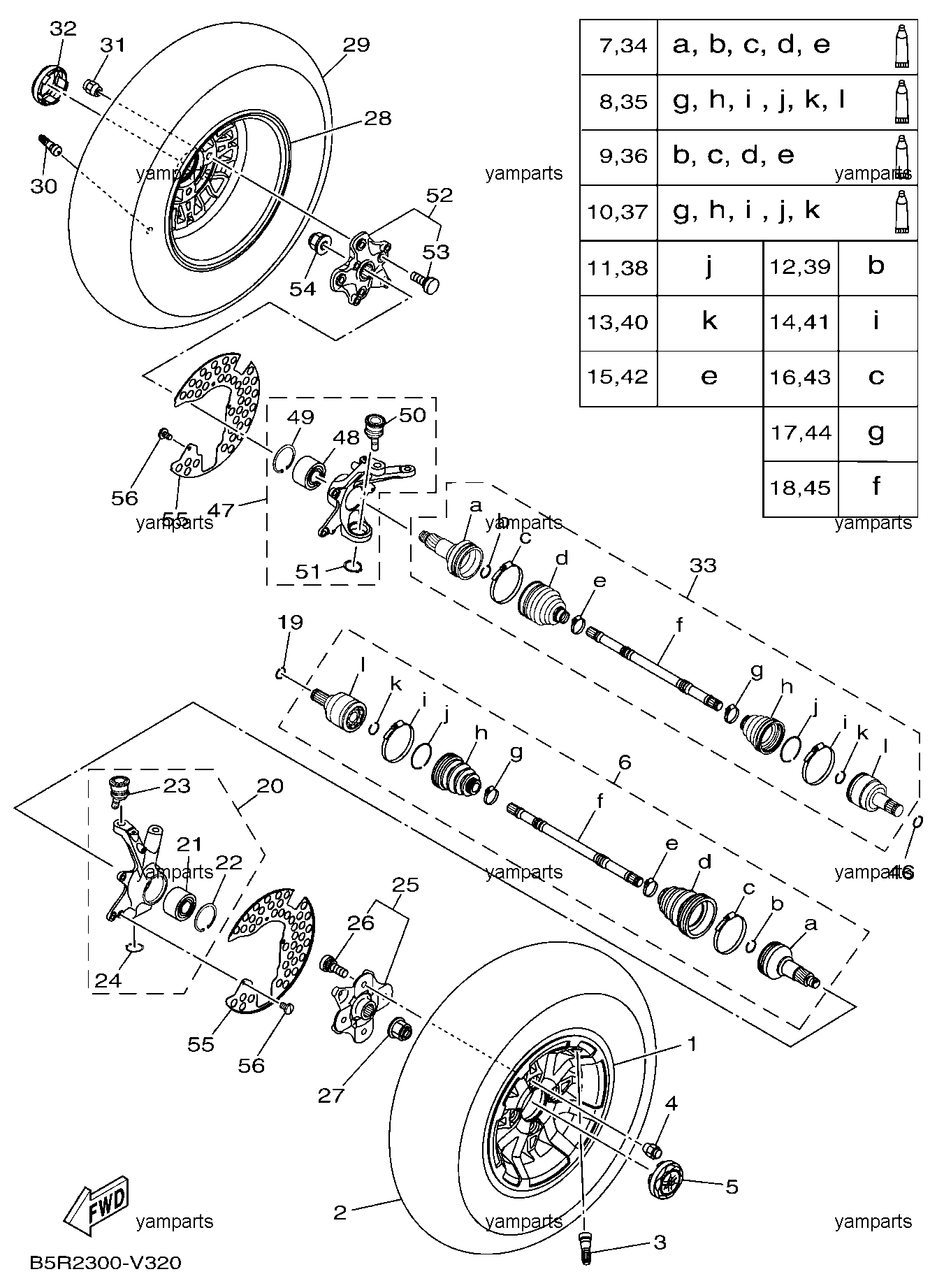 Колёса и привода передние