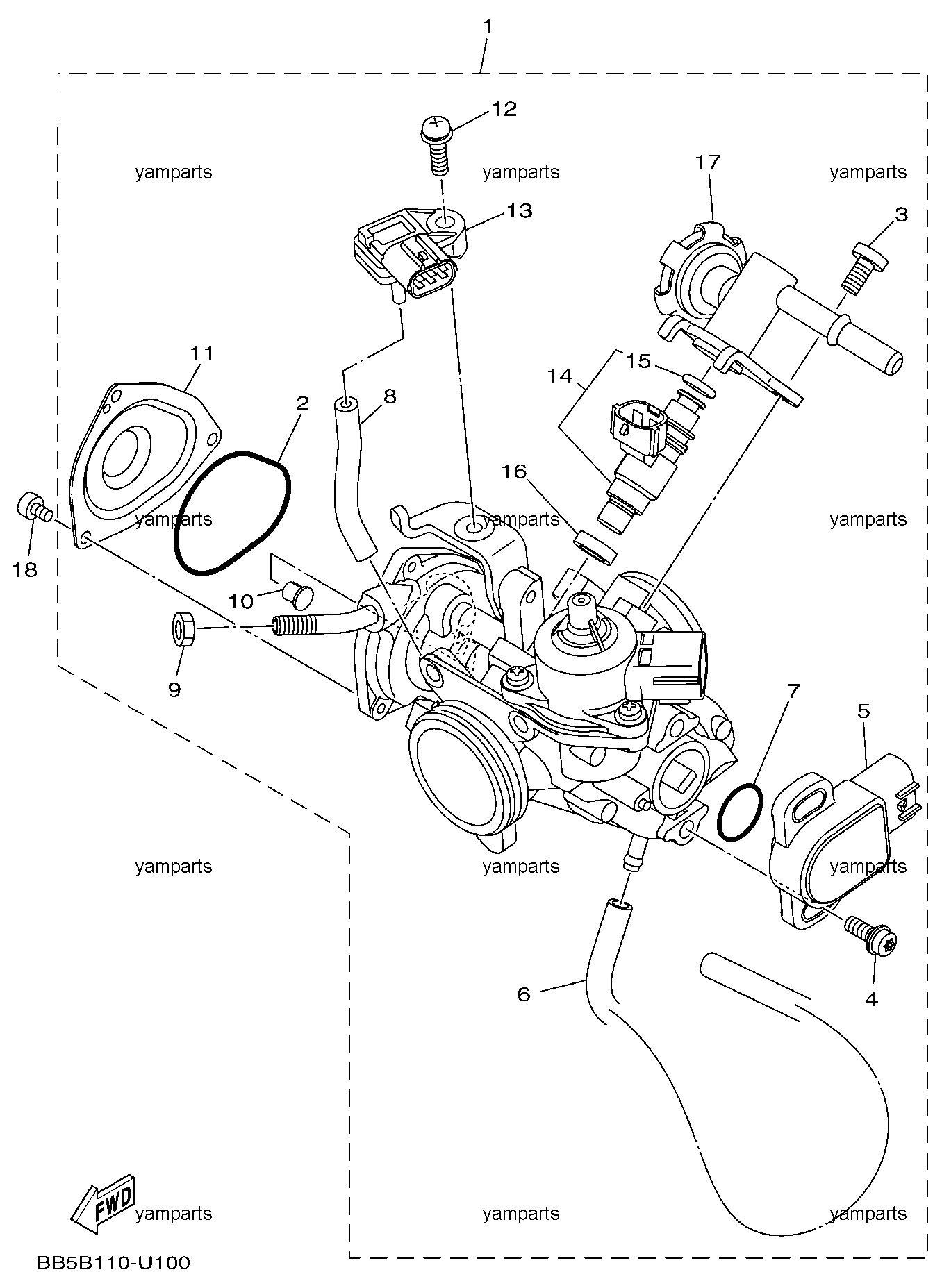 Дроссельная заслонка