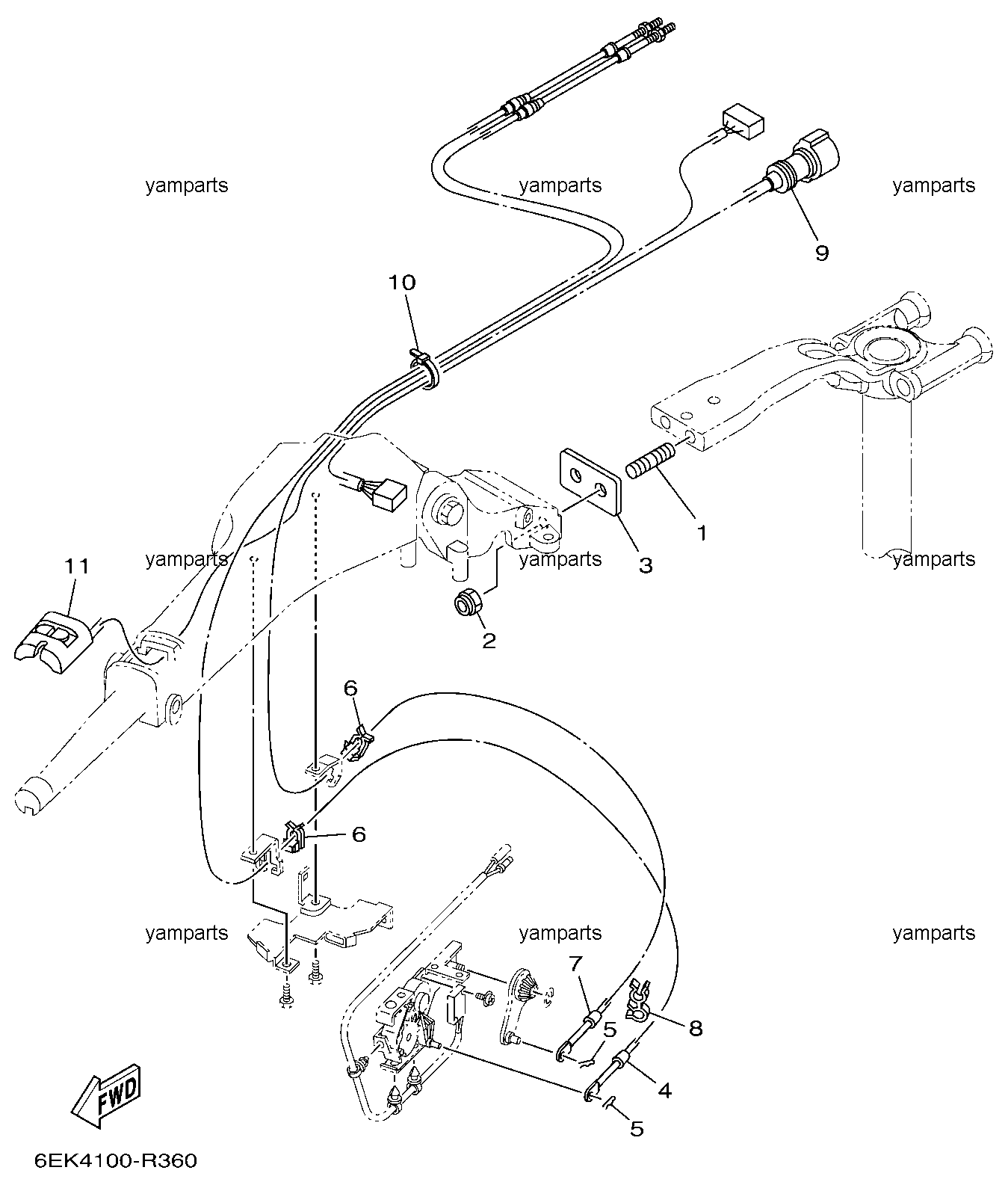 Румпель, схема 3