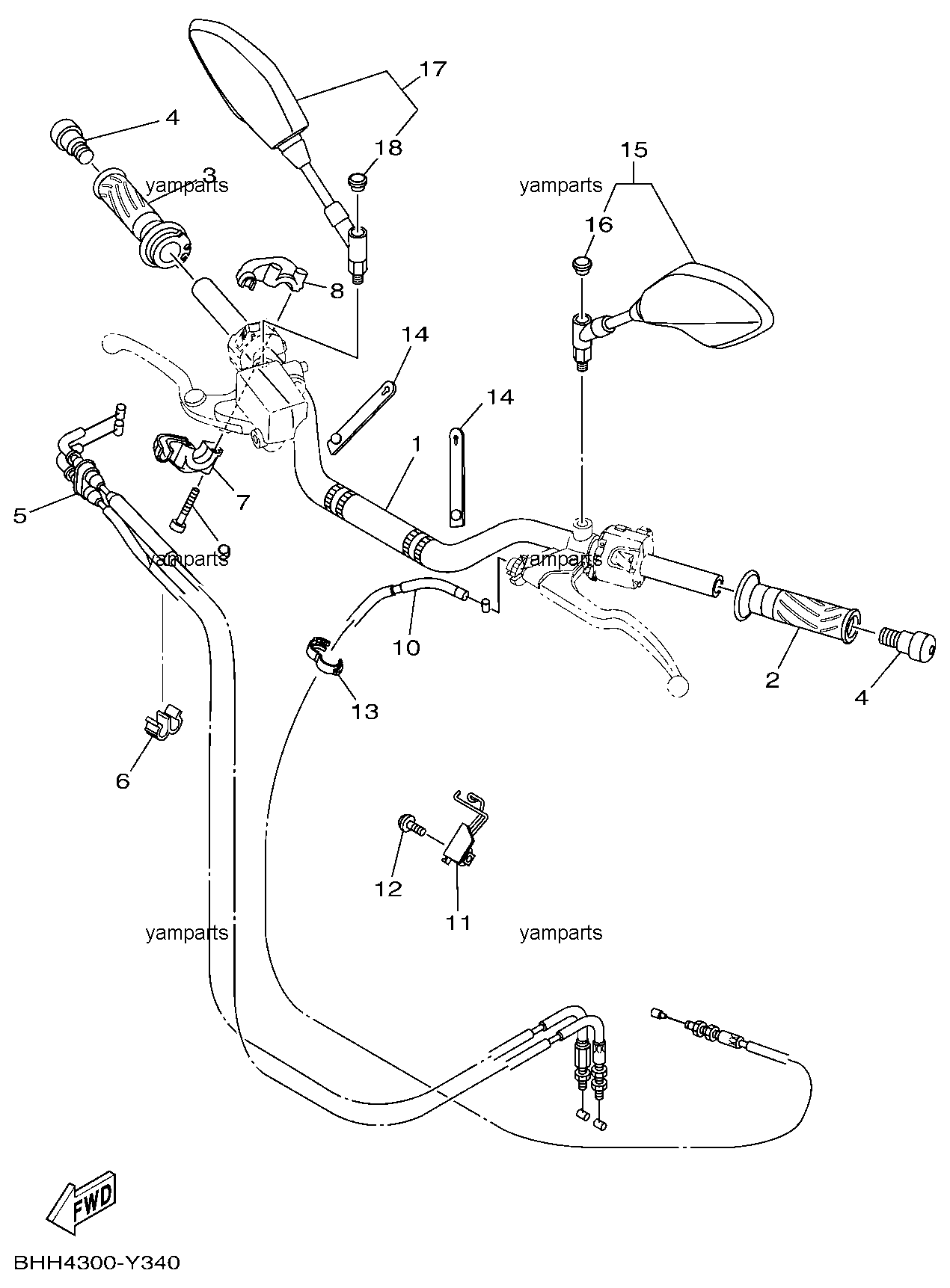 Руль, детали на руле
