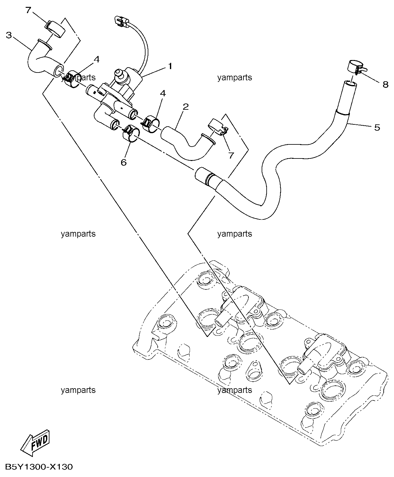 Клапан сапуна