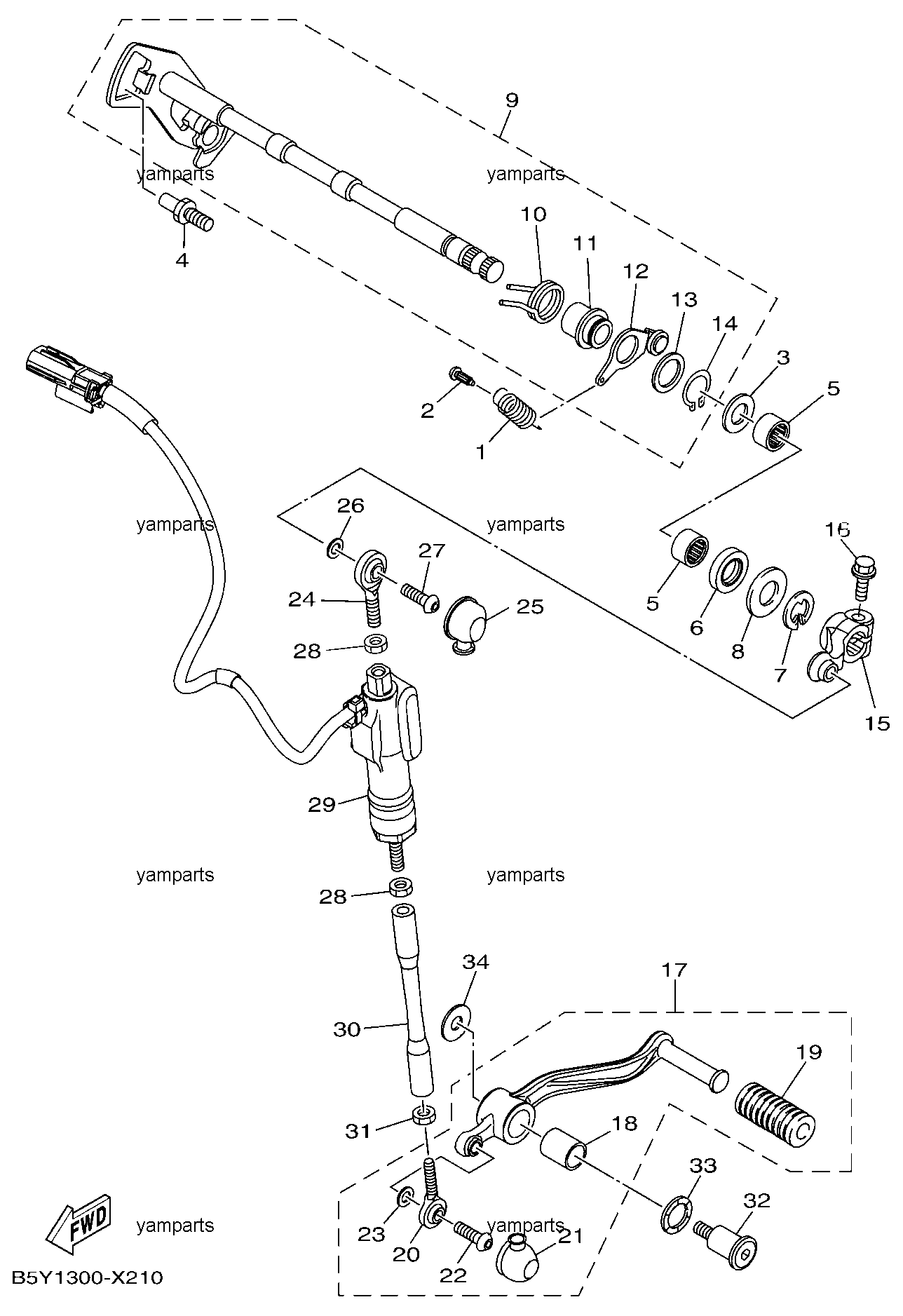 Механизм переключения передач