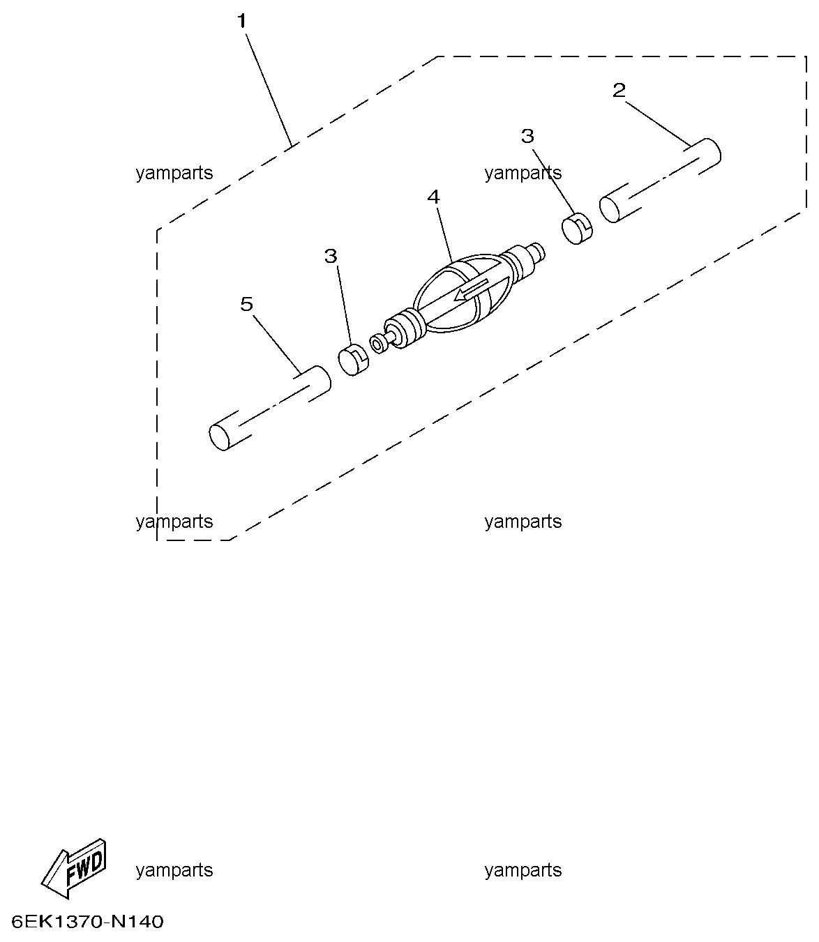 Шланг топливный