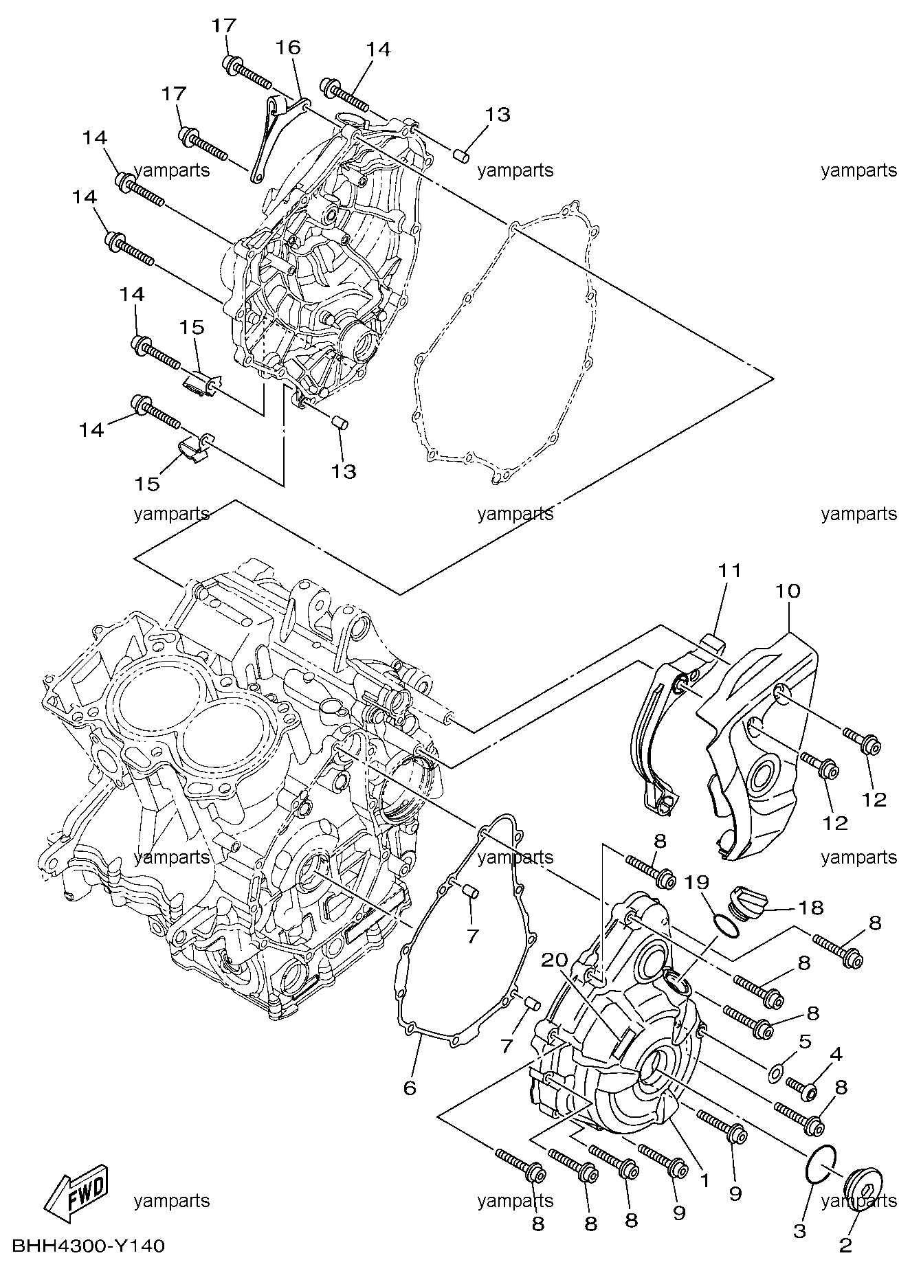 Крышки картера