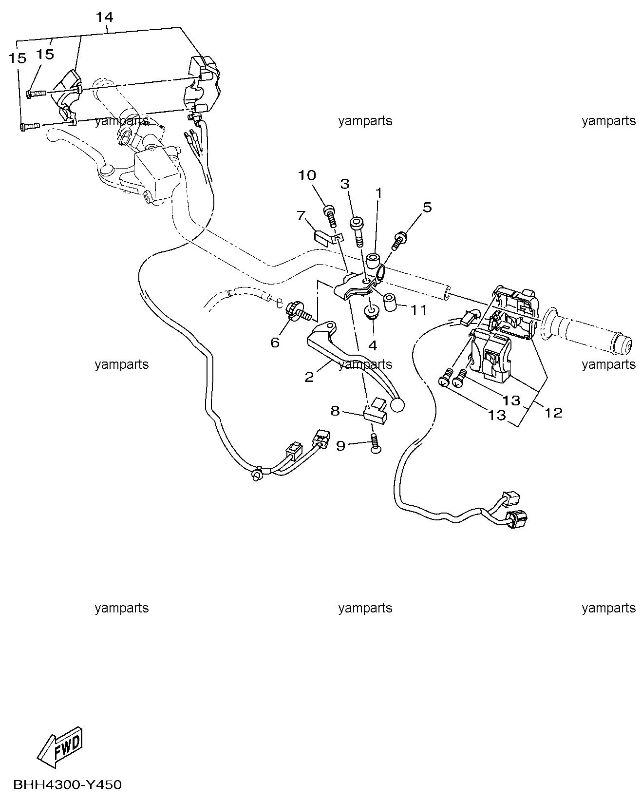 Детали на руле (пульты)