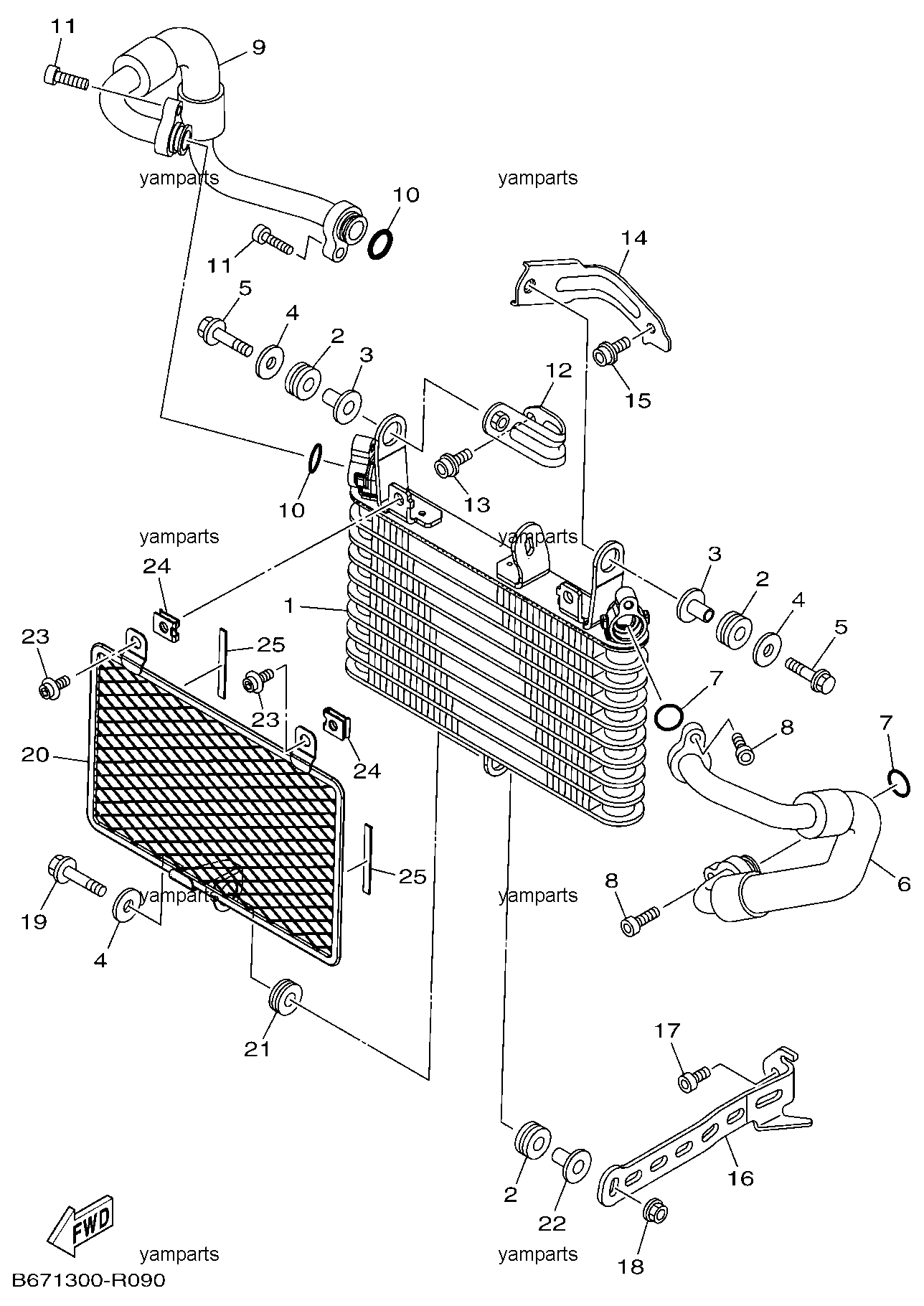 Радиатор масляный