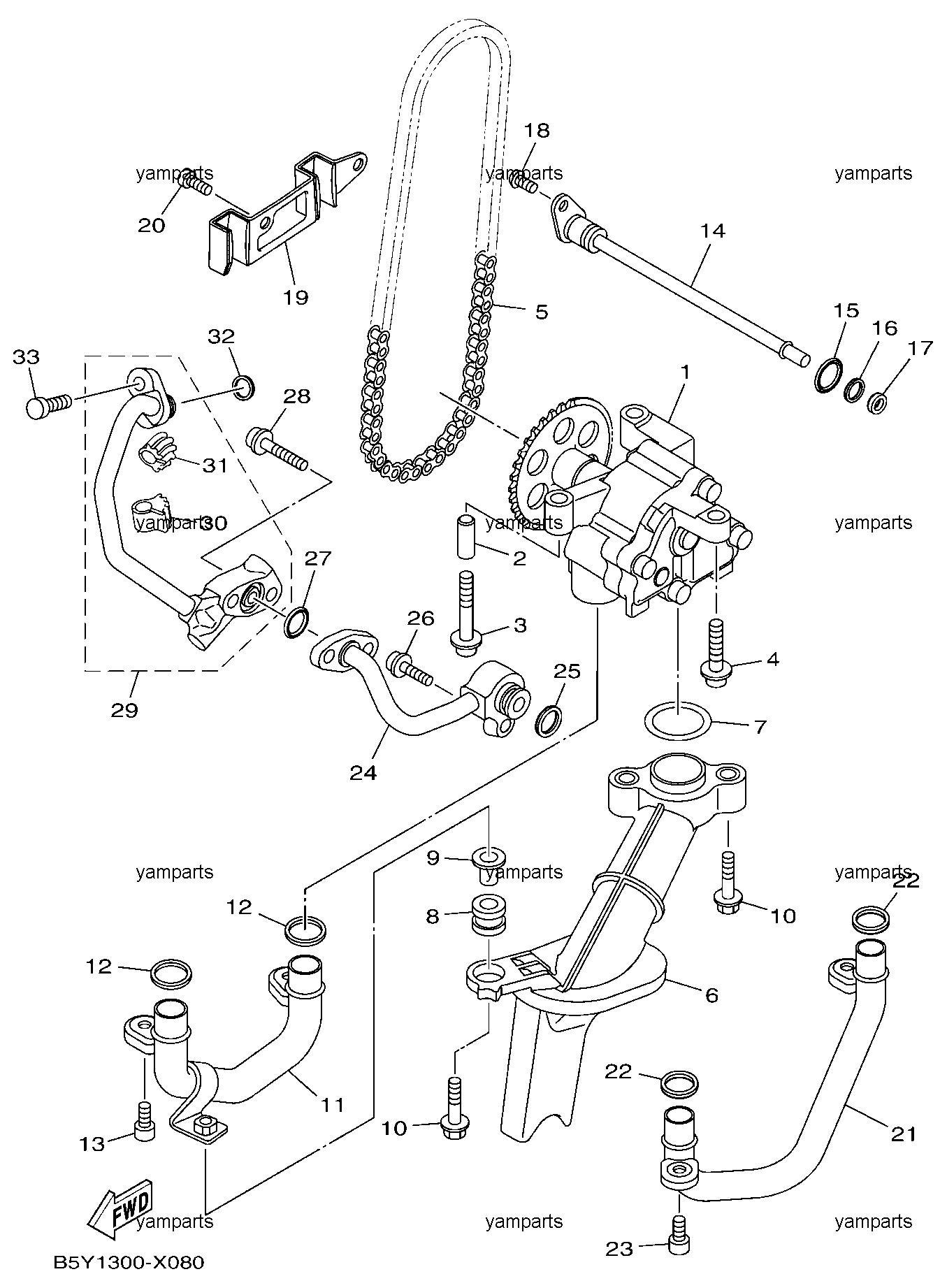 Насос масляный