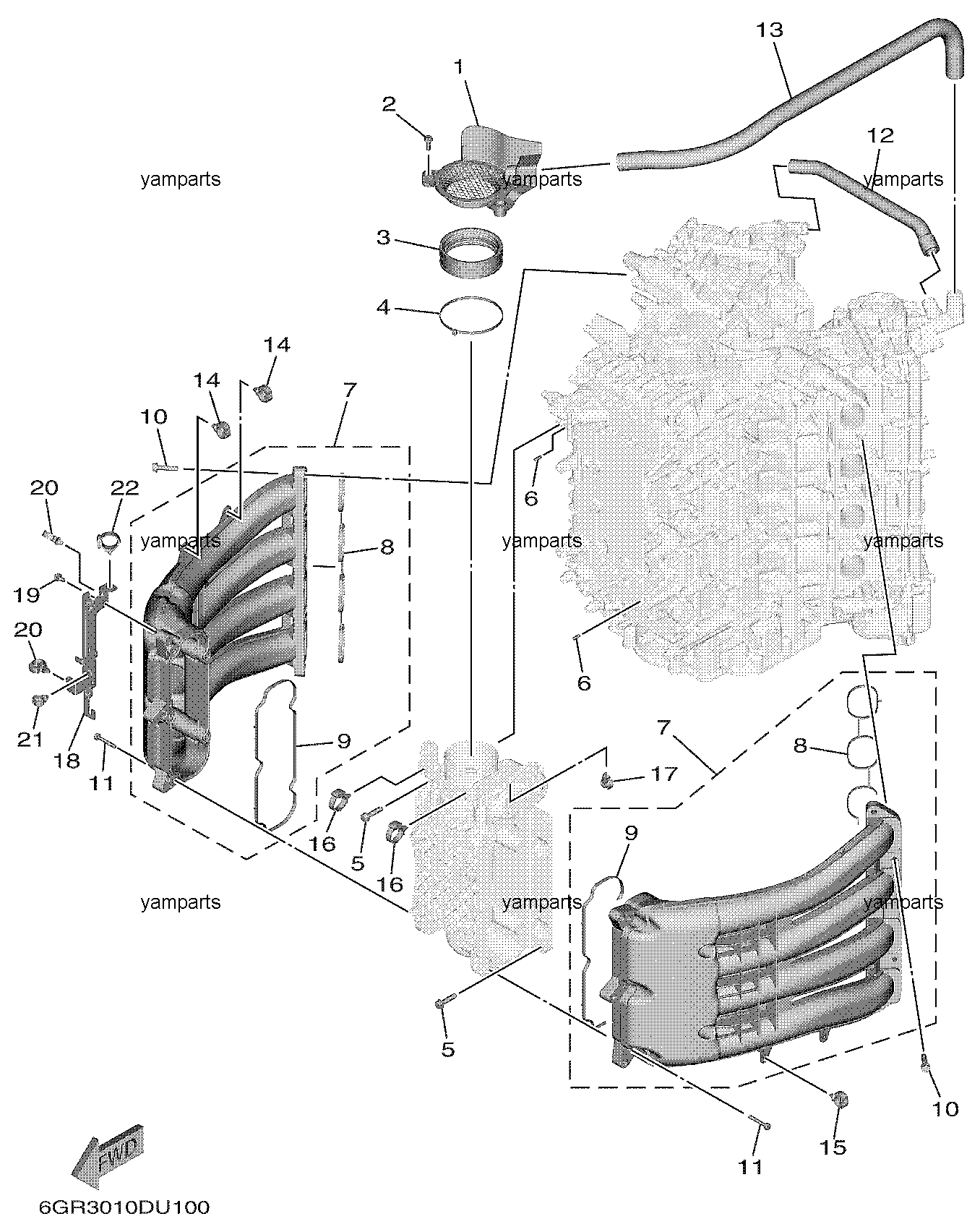 Детали впуска