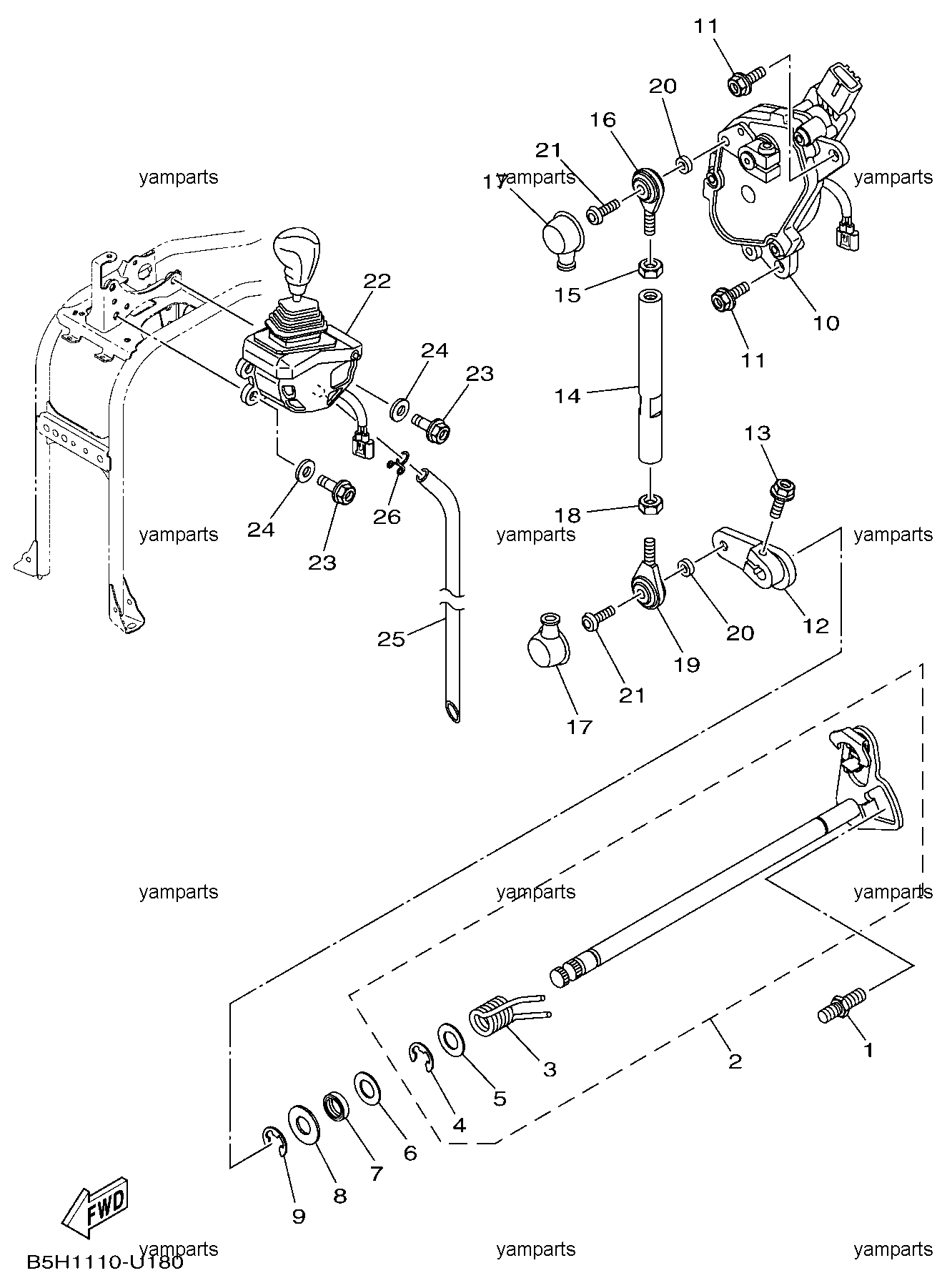 Ручка переключения