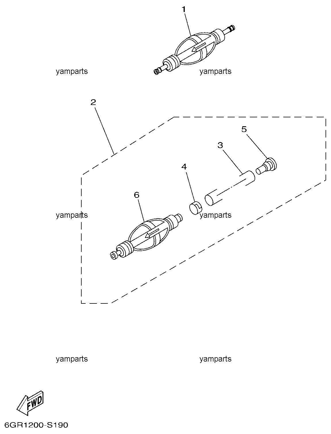 Шланг топливный
