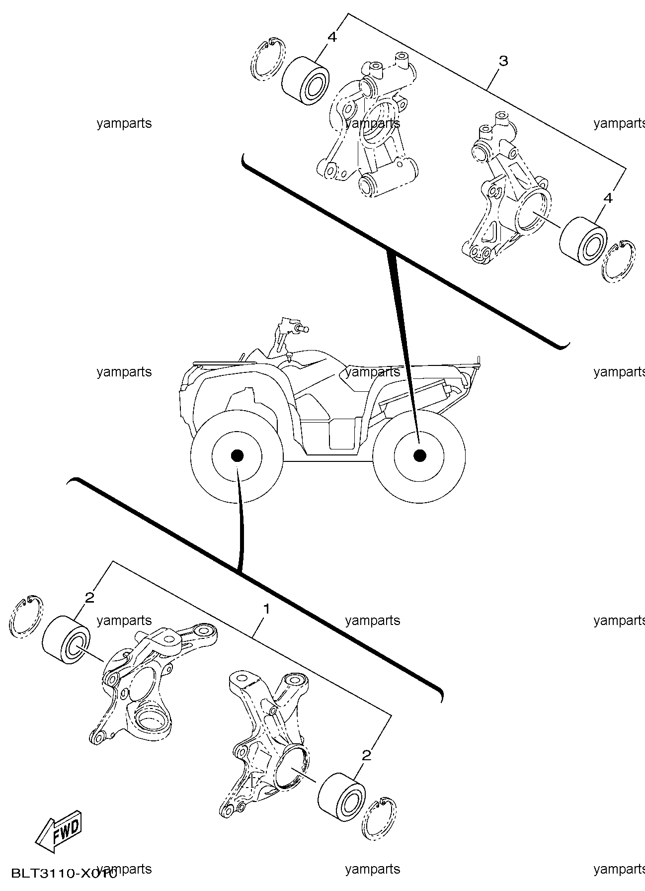 Ремонтные комплекты ступиц