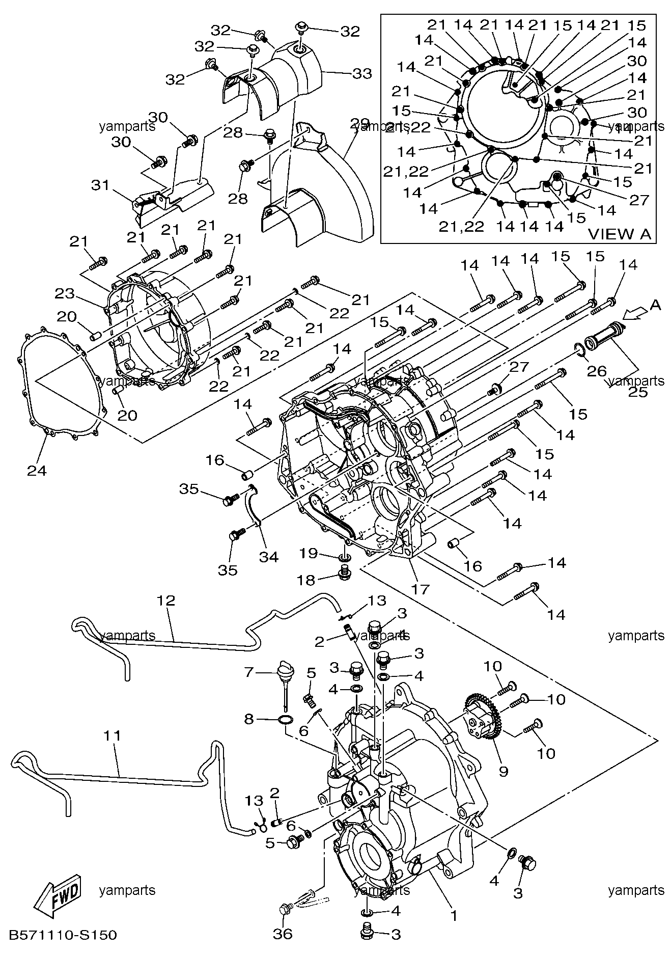 Корпус коробки