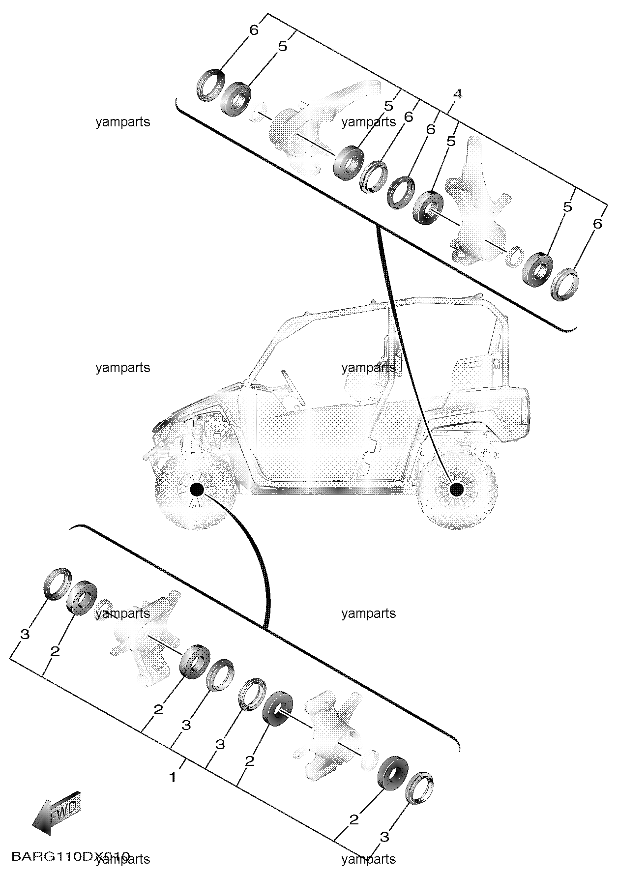 Ремонтные комплекты ступиц