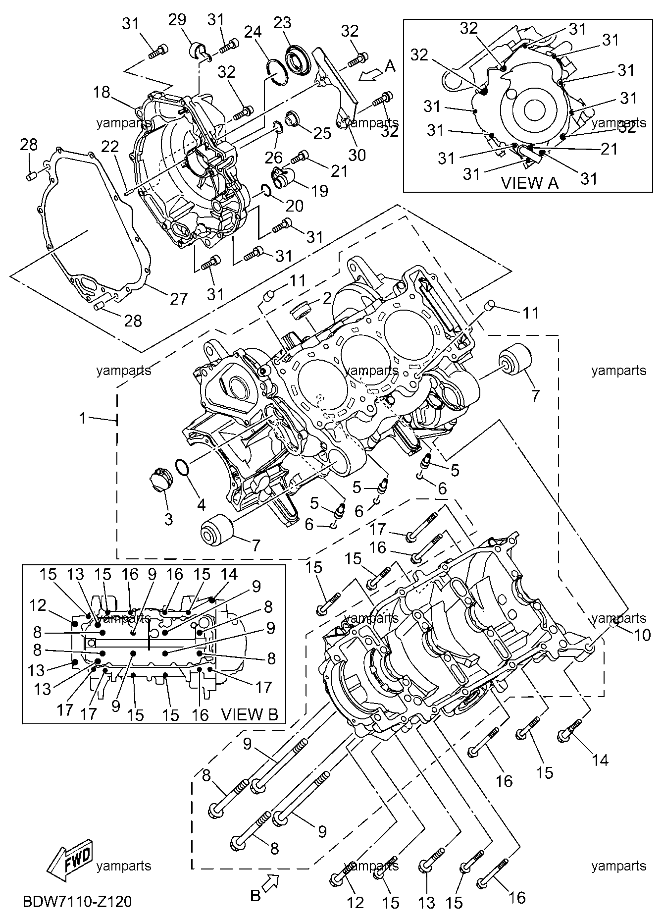 Блок цилиндров