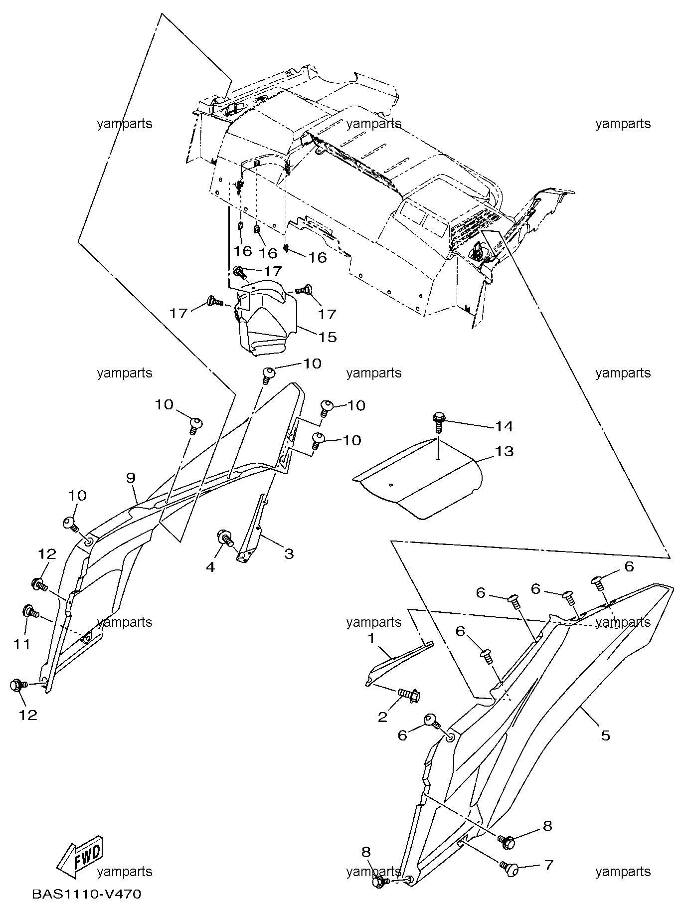 Панели задние 2