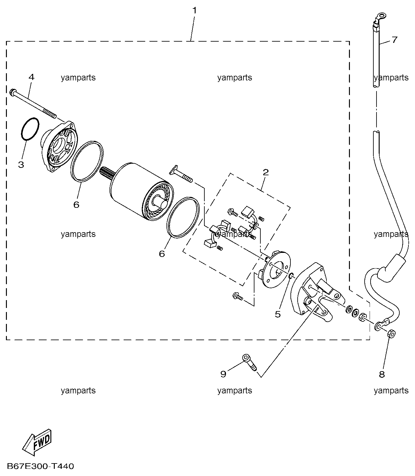 Стартер электрический