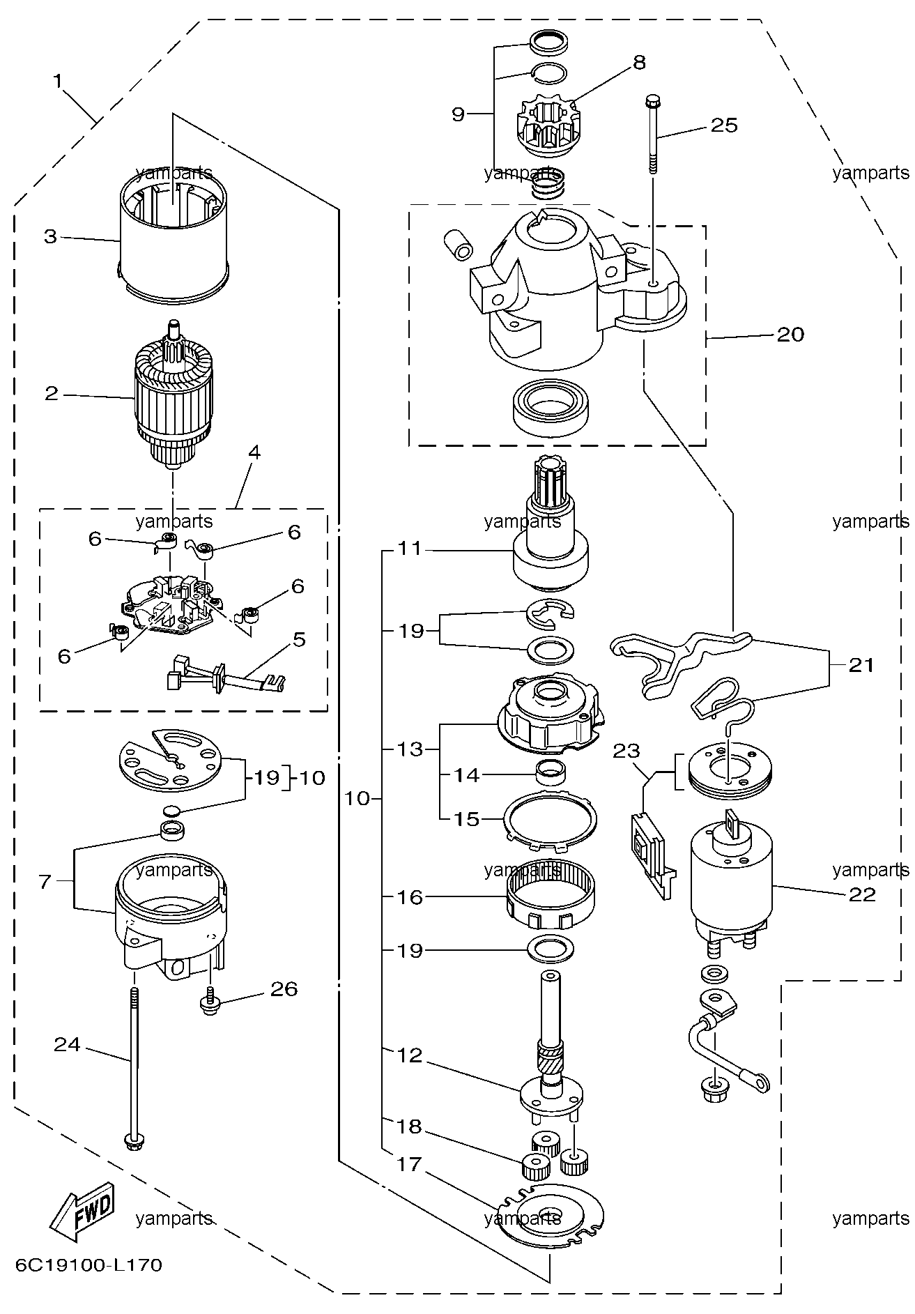 Стартер электрический