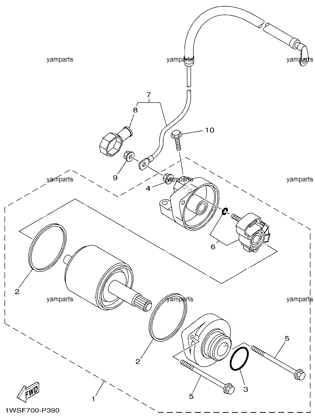 Стартер электрический