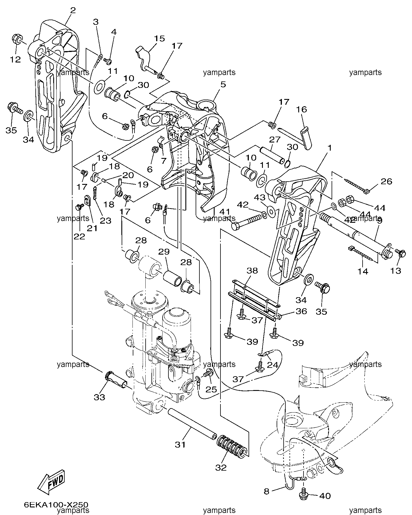 Подвеска двигателя