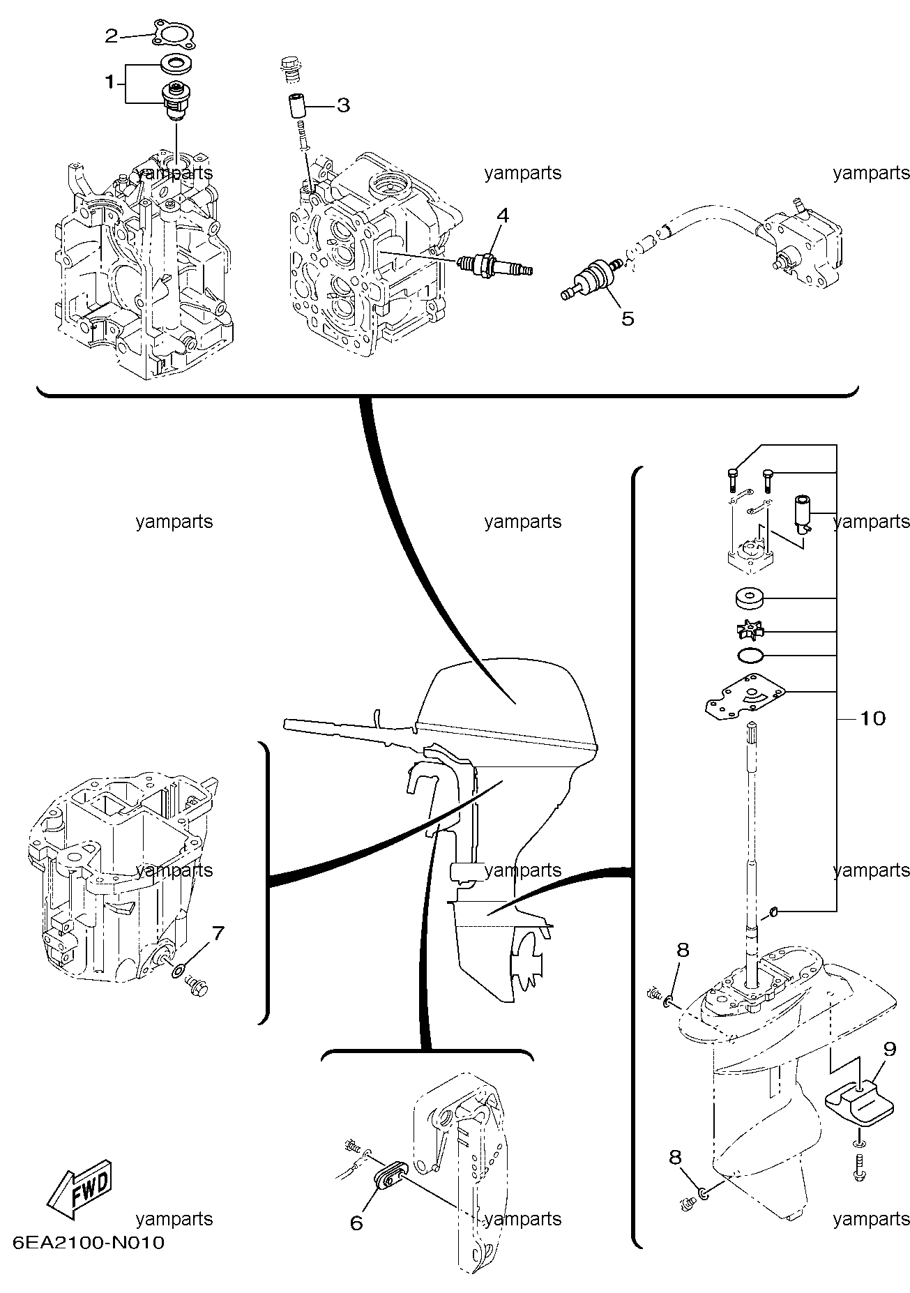 Детали для плановой замены