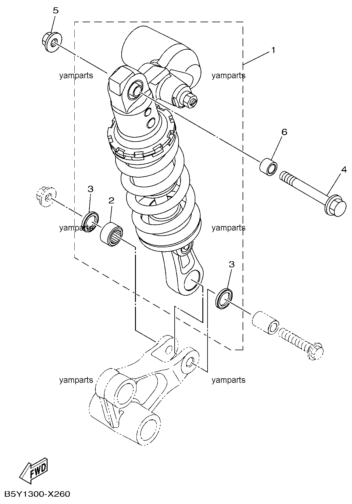 Амортизатор с пружиной