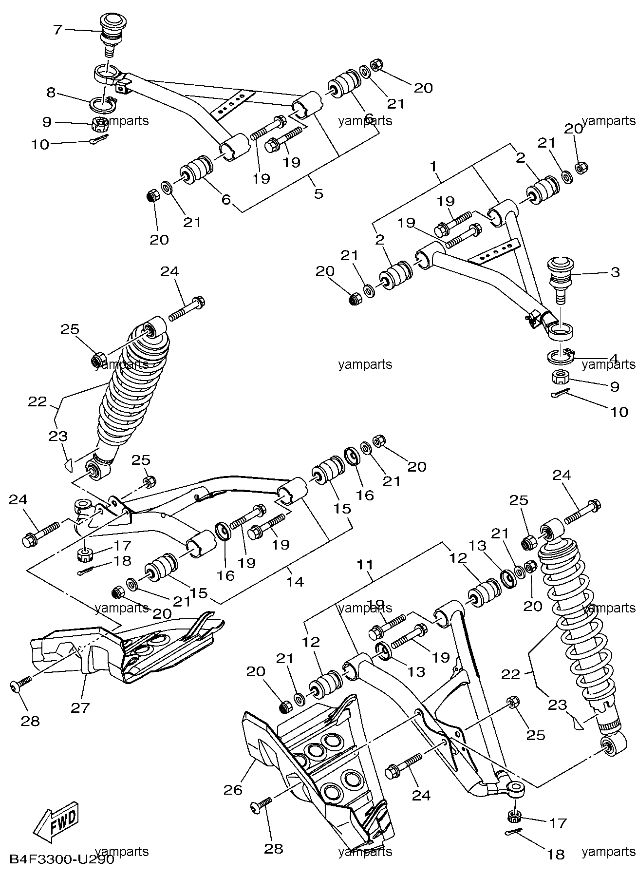 Передняя подвеска