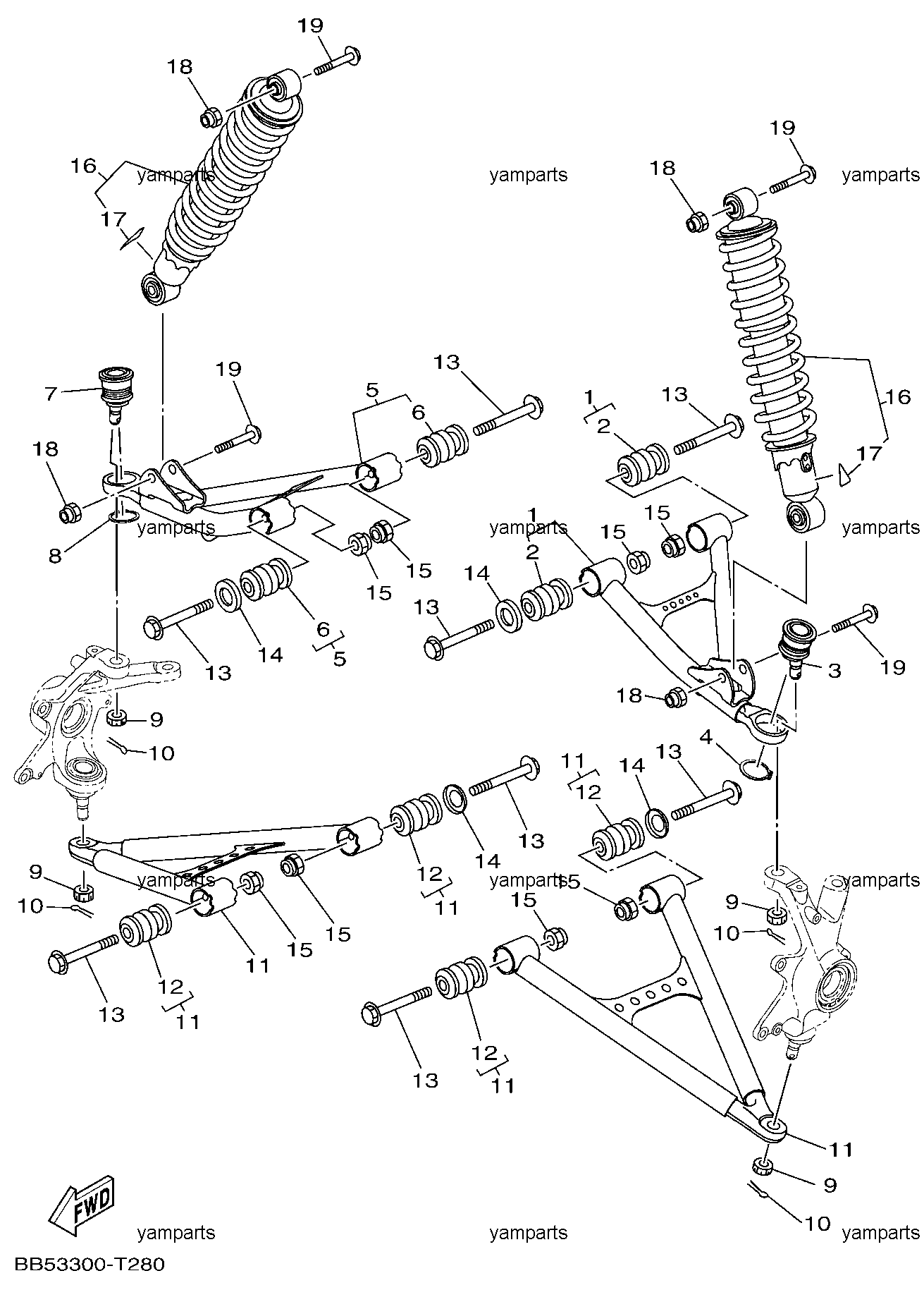 Подвеска передняя